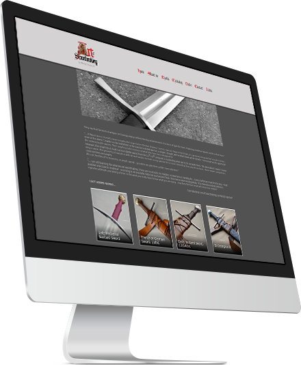 artofswordmaking.com - realizacja